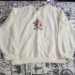Cream crewneck